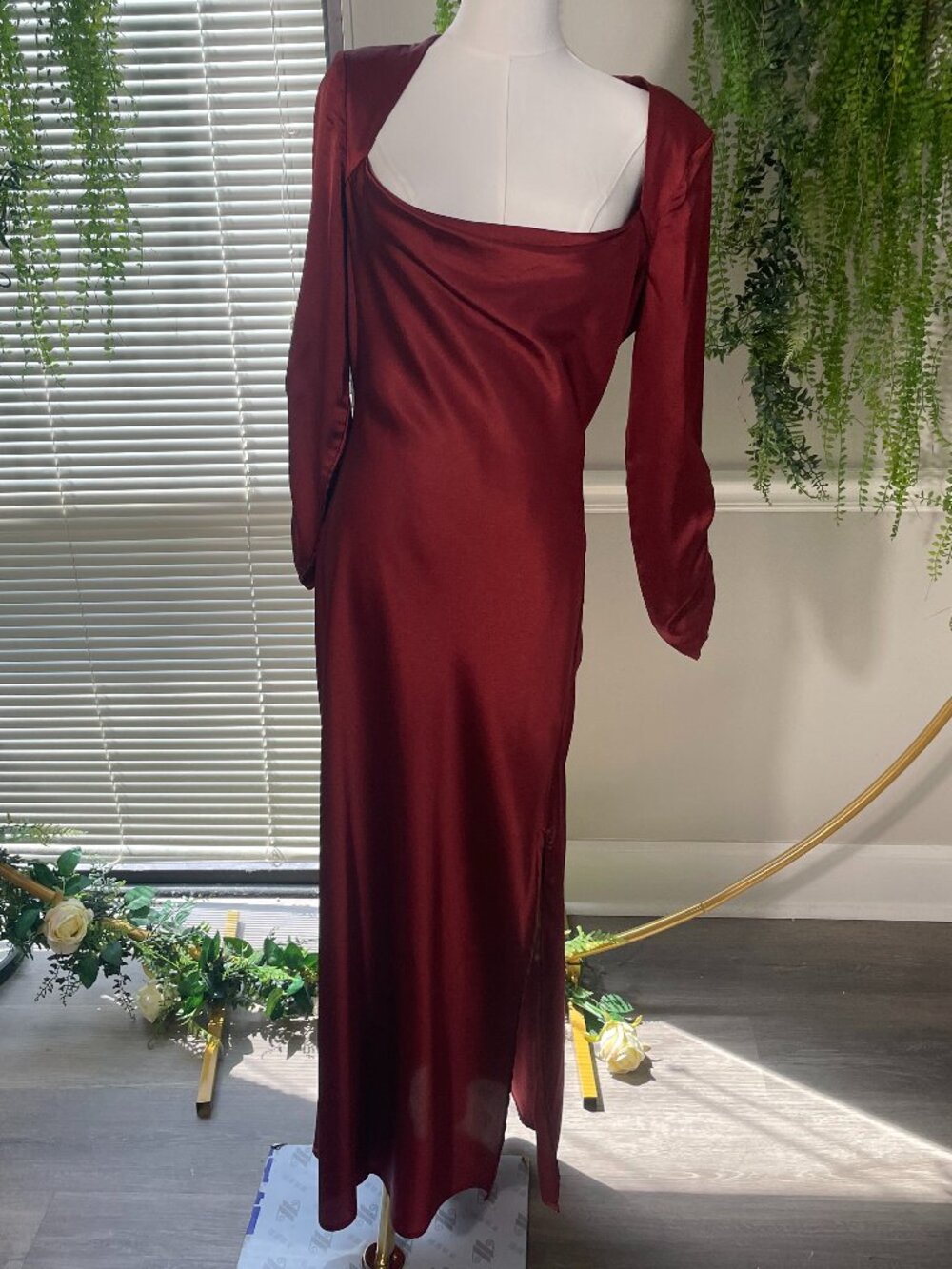 ASTR | Gracie Dress in Merlot